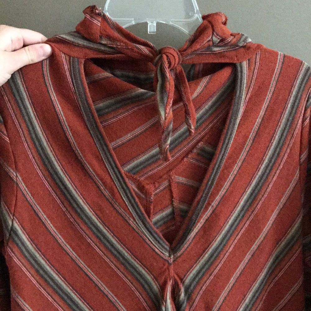 Free people, cowl, Adobe stripe dress - Picture 2 of 4